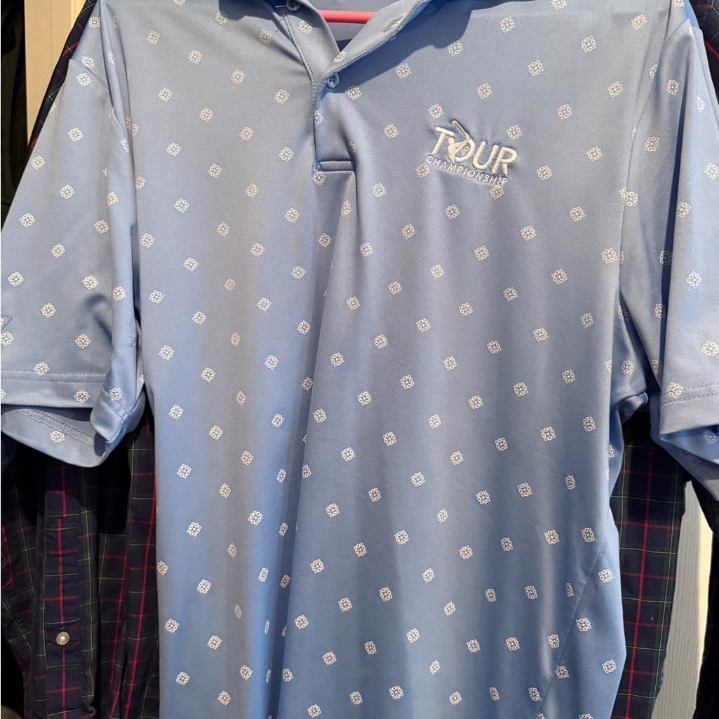 Pga Tour Championship Blue Golf Polo